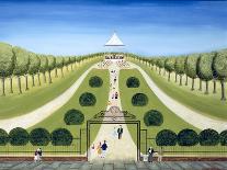 The Bandstand-Mark Baring-Framed Giclee Print