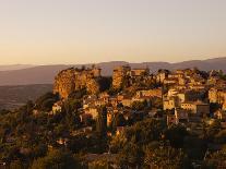 The Hill Top Village of Saignon at Sunset, Provence, France, Europe-Mark Chivers-Photographic Print