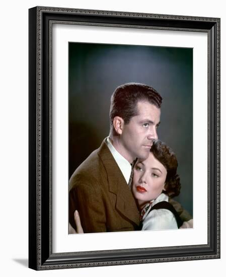 Mark Dixon Detective WHERE THE SIDEWALK ENDS by OttoPreminger with Dana Andrews and Gene Tierney, 1-null-Framed Photo