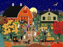 Halloween Barn Dance-Mark Frost-Framed Giclee Print