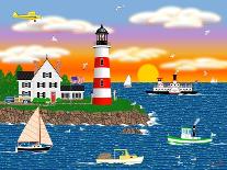 Triangle Point Lighthouse-Mark Frost-Giclee Print