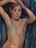 Nude, 1918 (Oil on Canvas)-Mark Gertler-Giclee Print