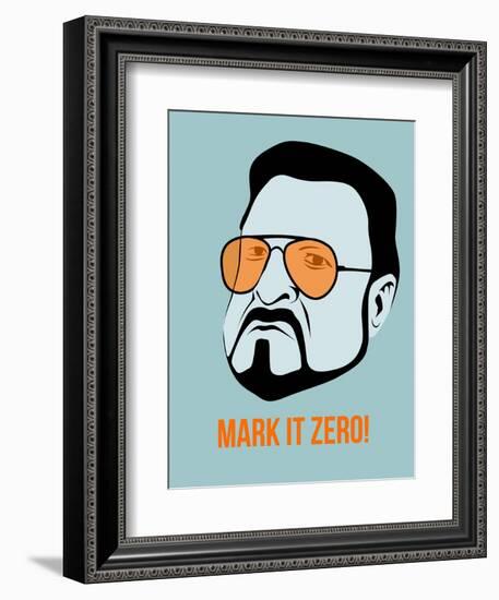 Mark it Zero Poster 1-Anna Malkin-Framed Premium Giclee Print