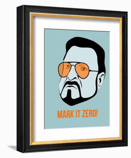 Mark it Zero Poster 1-Anna Malkin-Framed Premium Giclee Print