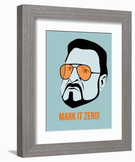 Mark it Zero Poster 1-Anna Malkin-Framed Premium Giclee Print