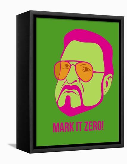 Mark it Zero Poster 2-Anna Malkin-Framed Stretched Canvas