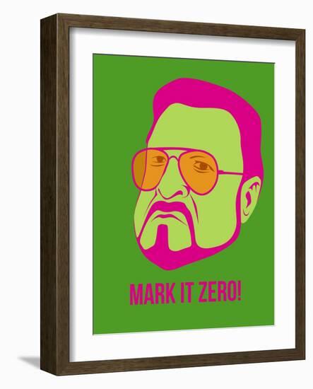 Mark it Zero Poster 2-Anna Malkin-Framed Art Print