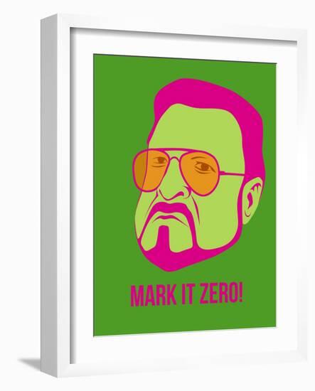 Mark it Zero Poster 2-Anna Malkin-Framed Art Print