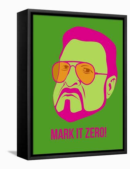 Mark it Zero Poster 2-Anna Malkin-Framed Stretched Canvas