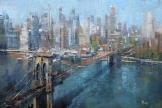 Brooklyn Bridge-Mark Lague-Art Print