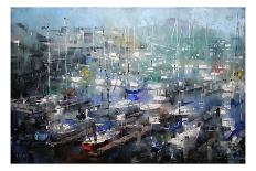 Notre Dame on the Seine-Mark Lague-Art Print