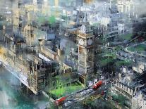 London Green - Big Ben-Mark Lague-Art Print