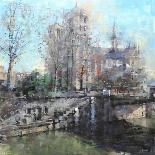 Brooklyn Bridge-Mark Lague-Art Print