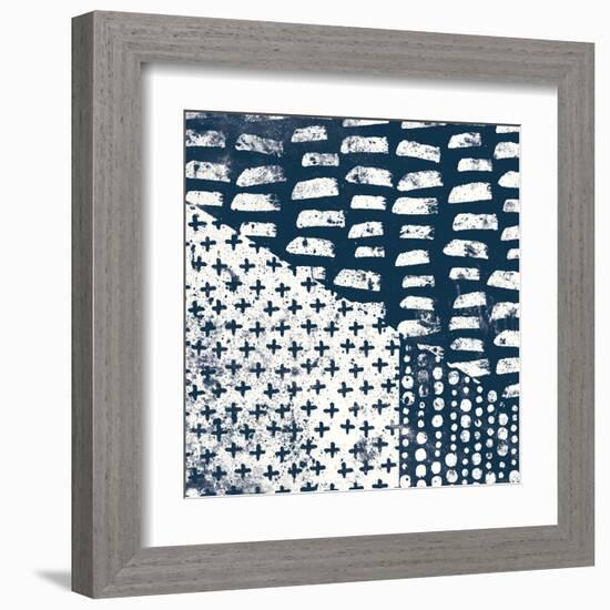 Mark Making Tile II-Moira Hershey-Framed Art Print