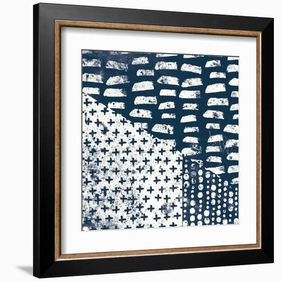 Mark Making Tile II-Moira Hershey-Framed Art Print