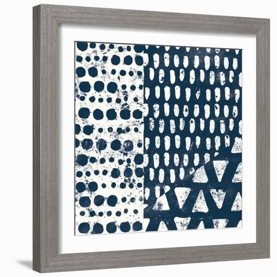 Mark Making Tile III-Moira Hershey-Framed Art Print