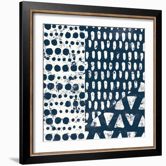 Mark Making Tile III-Moira Hershey-Framed Art Print