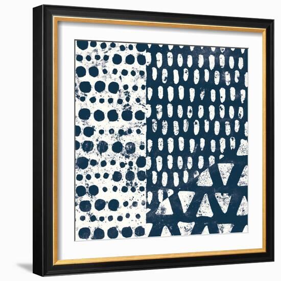 Mark Making Tile III-Moira Hershey-Framed Art Print