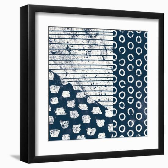 Mark Making Tile IV-Moira Hershey-Framed Art Print