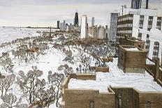 Chicago's Lincoln Park-Mark McMahon-Mounted Giclee Print