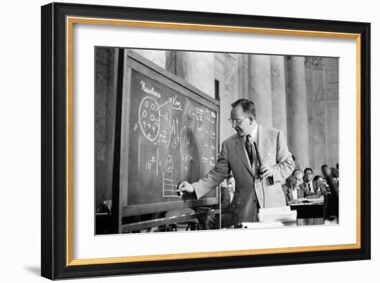 Mark Mills, American Nuclear Physicist-Science Source-Framed Giclee Print