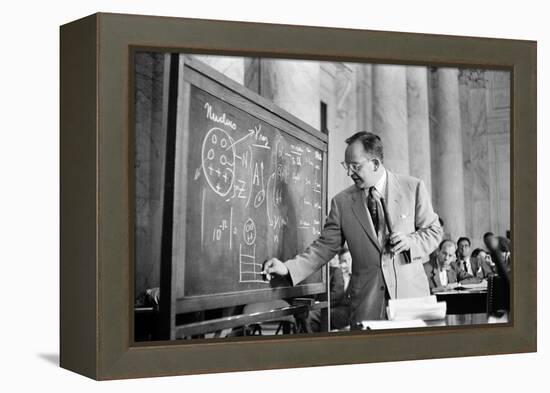 Mark Mills, American Nuclear Physicist-Science Source-Framed Premier Image Canvas