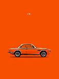 Porsche 911 1968 Orange-Mark Rogan-Art Print