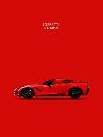 Chev Corvette-Stingray Red-Mark Rogan-Art Print