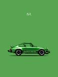 Porsche 911 Carrera Green-Mark Rogan-Art Print