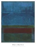 Blue, Green, and Brown-Mark Rothko-Art Print