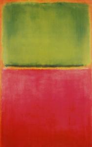 Green, Red, on Orange by Mark Rothko