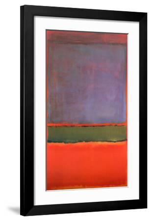 No. 6 (Violet, Green and Red), 1951' Art Print - Mark Rothko | Art.com