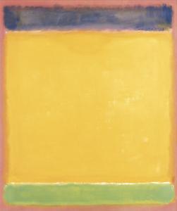 Untitled (Blue, Yellow, Green on Red), 1954 by Mark Rothko