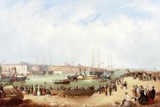 Opening of the South Dock, Sunderland, 1850, 1853-Mark Thompson-Framed Giclee Print