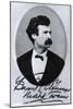 Mark Twain, American Author and Humorist-Science Source-Mounted Giclee Print