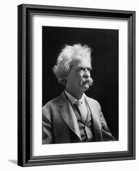 Mark Twain, American Author and Humorist-Science Source-Framed Giclee Print