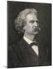 Mark Twain American Writer Creator of Tom Sawyer and Huckleberry Finn-null-Mounted Photographic Print