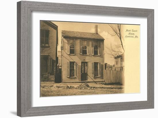 Mark Twain House, Hannibal-null-Framed Art Print
