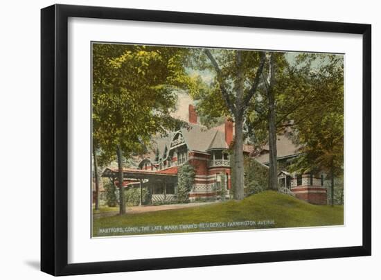 Mark Twain House, Hartford, Connecticut-null-Framed Art Print