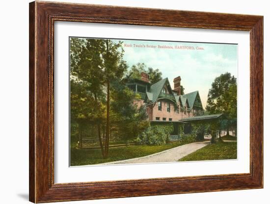 Mark Twain House, Hartford, Connecticut-null-Framed Art Print