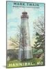 Mark Twain Lighthouse, Hannibal, Missouri-null-Mounted Art Print