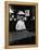 Mark Twain Playing Game of Pool-null-Framed Premier Image Canvas