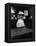 Mark Twain Playing Game of Pool-null-Framed Premier Image Canvas