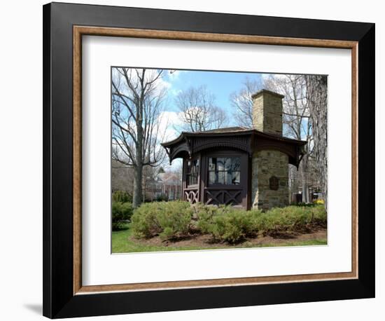 Mark Twain Study, Elmira College, New York, USA-Lisa S. Engelbrecht-Framed Photographic Print