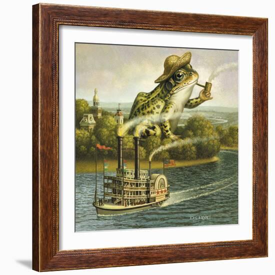 Mark Twain-Dan Craig-Framed Giclee Print