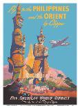 Fly To Britain By Clipper - Pan American World Airways (PAA) - British Royal Procession-Mark Von Arenburg-Art Print