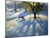 Markeaton Park, Early Snow-Andrew Macara-Mounted Giclee Print