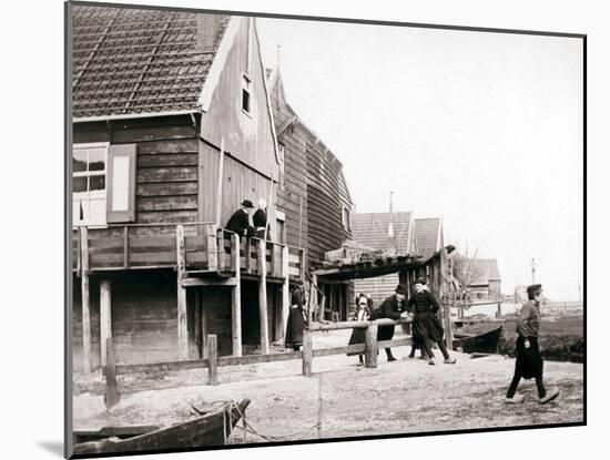 Marken Island, Netherlands, 1898-James Batkin-Mounted Photographic Print