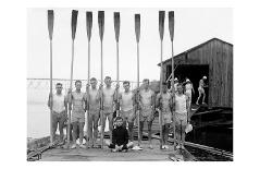 Penn State Row Team, 1914-Marker David-Mounted Art Print