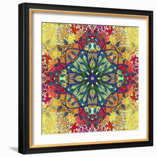 Marker Drawing, Photographic Layer Work-Alaya Gadeh-Framed Photographic Print